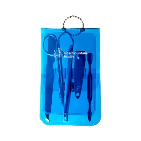 Translucent 5 pc Manicure Pouch - PK/25